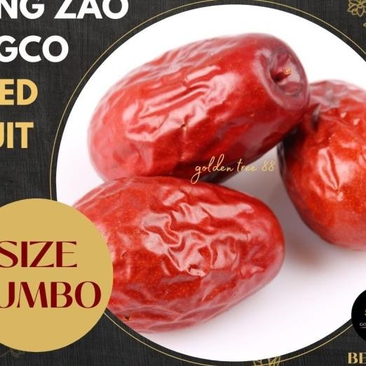 

500 Gram Jumbo Angco / Hong Zhao / Kurma Cina Jumbo Fresh Baru
