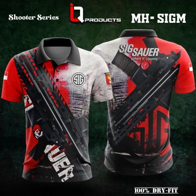 BAJU SHOOTER PERBAKIN / JERSEY PERBAKIN / BAJU PERBAKIN SHOOTING CLUB