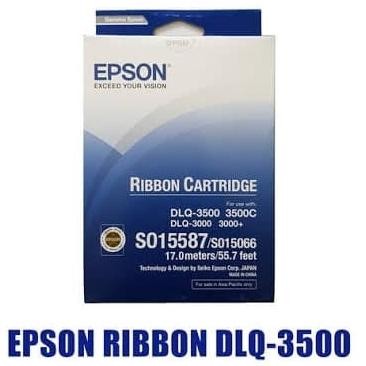 Ribbon Cartridge Epson Dlq-3000 Dlq-3500 Dlq-3500+ Pita Ori S015587 Ready