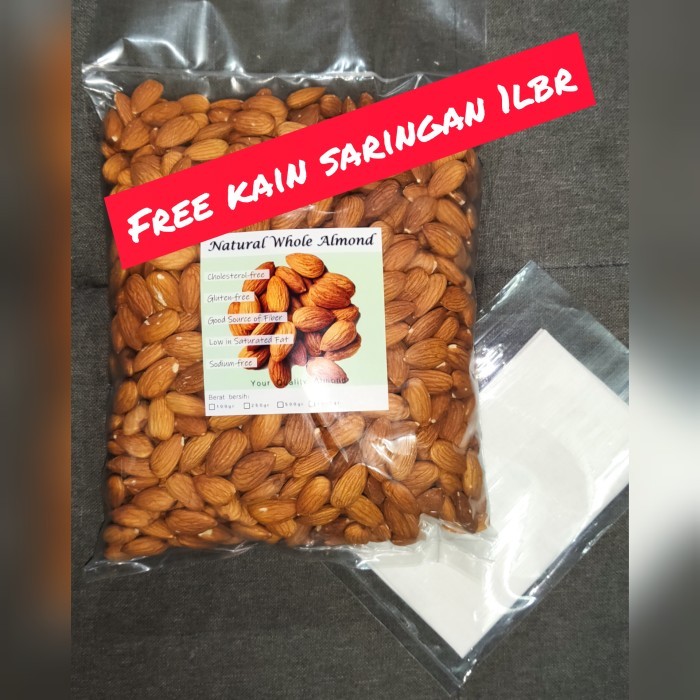 

Kacang Almond Mentah, Almonesia 1kg