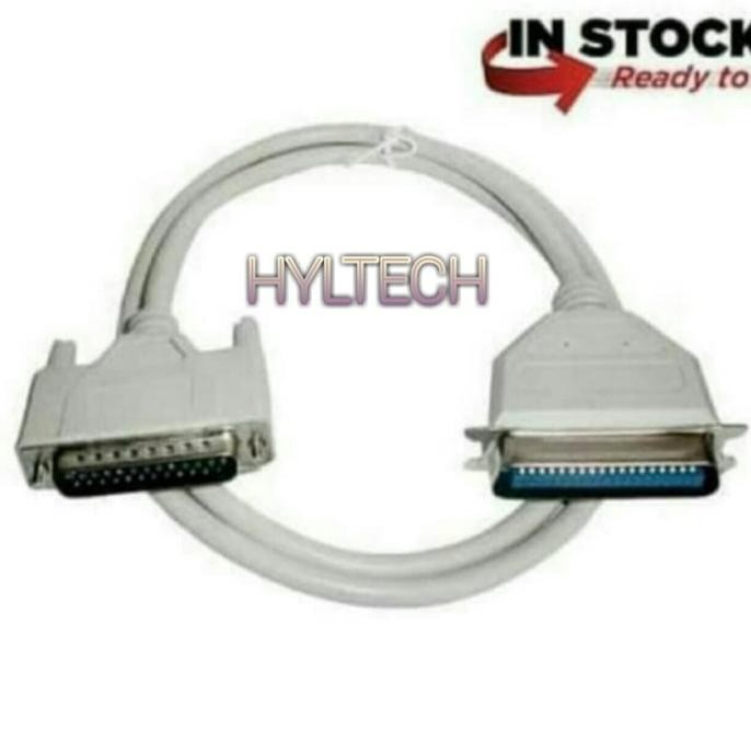 Kabel Printer Paralel 1,5 Meter Lpt Db 25 Epson Lx-300/Lx-300+ Restock!