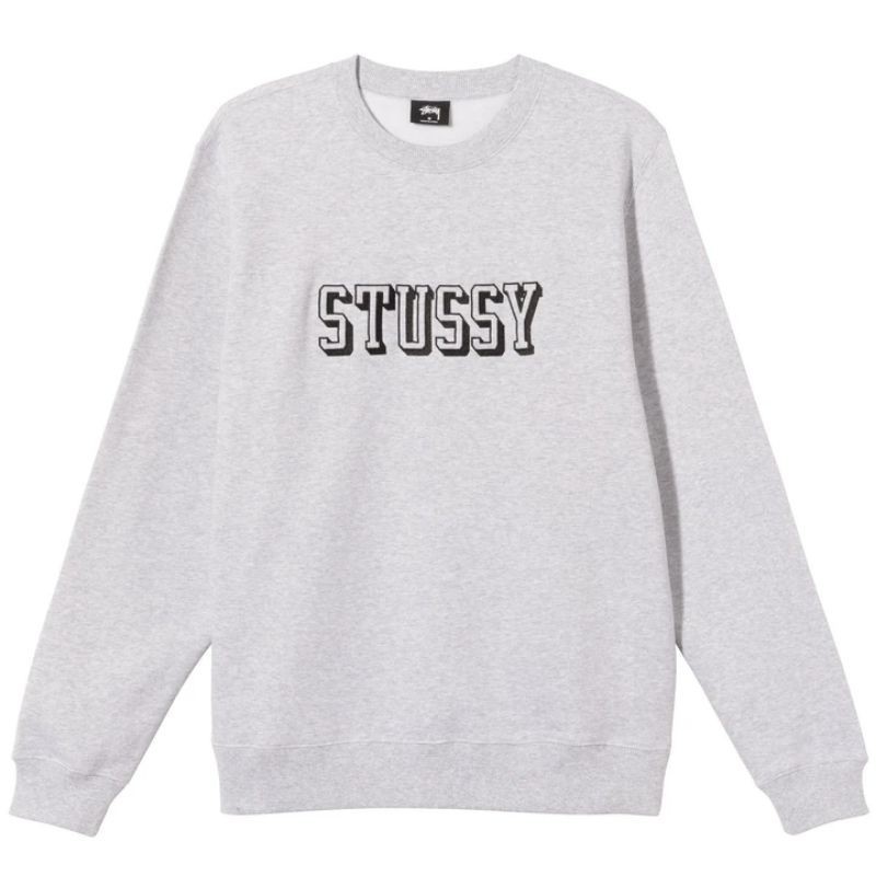 Epix Apparel Jaket SWEATER STUSSY Sablon Keren Simple BIGSIZE Jacket CREWNECK BASIC PRIA WANITA Stus