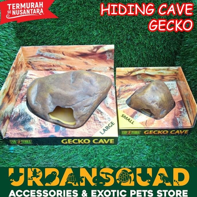 Baru Exoterra Gecko Cave Hiding Cave Gecko Kadal Panana Croc Skink Promo
