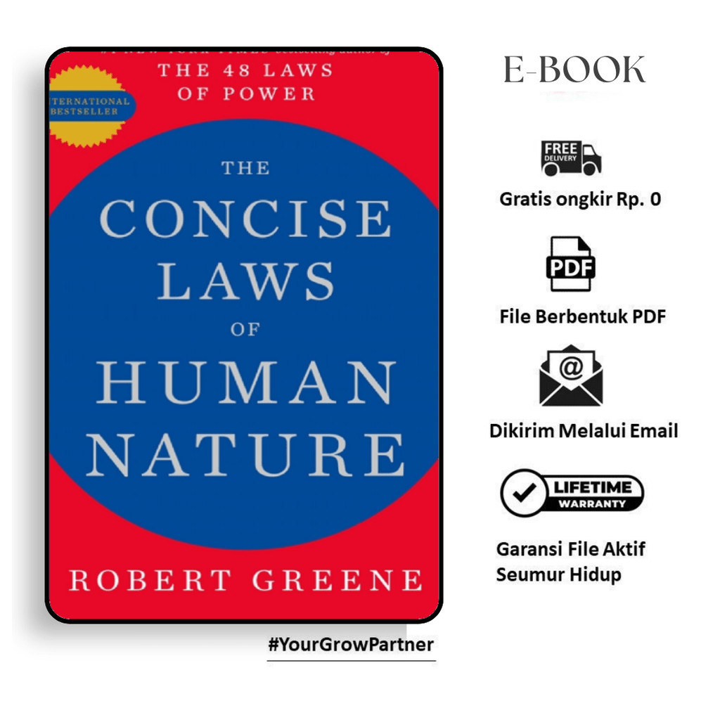 

136. THE CONCISE LAWS OF HUMAN NATURE - BAHASA INDONESIA - cp