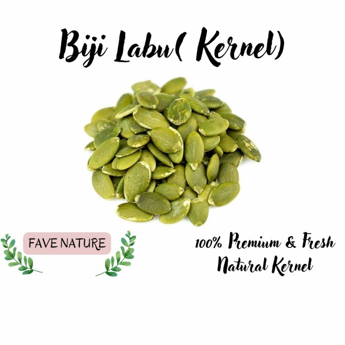 

Terlaris Biji Labu Organik/Organic Pumpkin Seeds Premium 500gr SALE