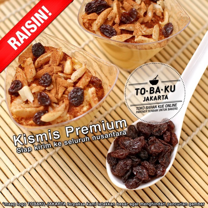 

Black Raisin Kismis Hitam Dark Raisins Import Usa 250 Gr