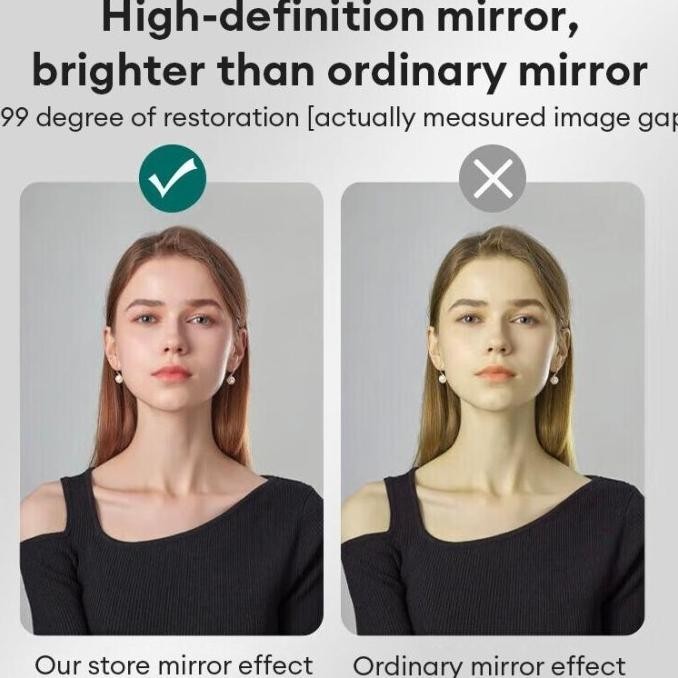 Cermin Full Body Cermin Acrylic Plastic Stiker Tempel Cermin Kamar