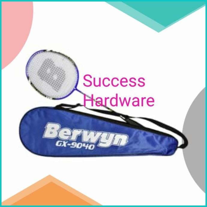 BERWYN KINETIC RAKET BADMINTON DENGAN COVER GX-9040/BADMINTON RACKET