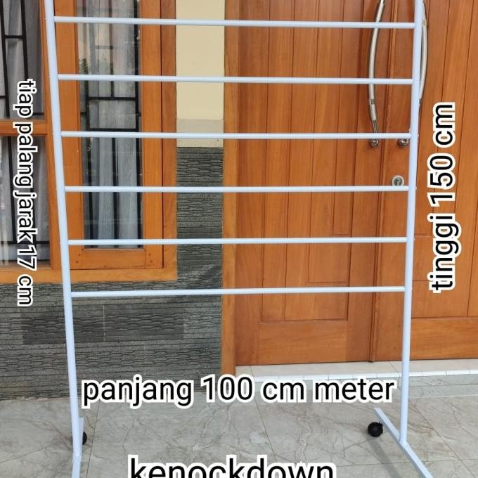 Rak hijab besi susun/Gantungan Hijab