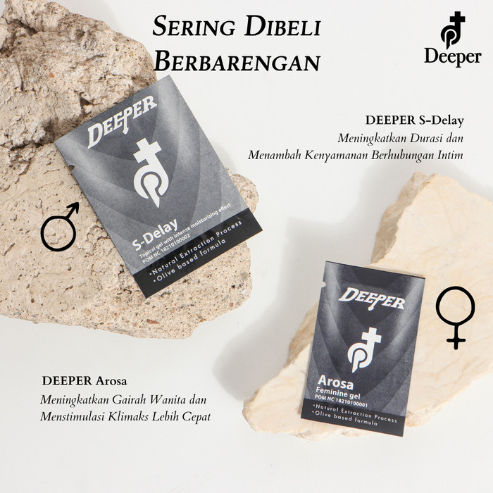 Termurah Deeper Arosa Gel Khusus Vitalitas Wanita Dewasa Bpom