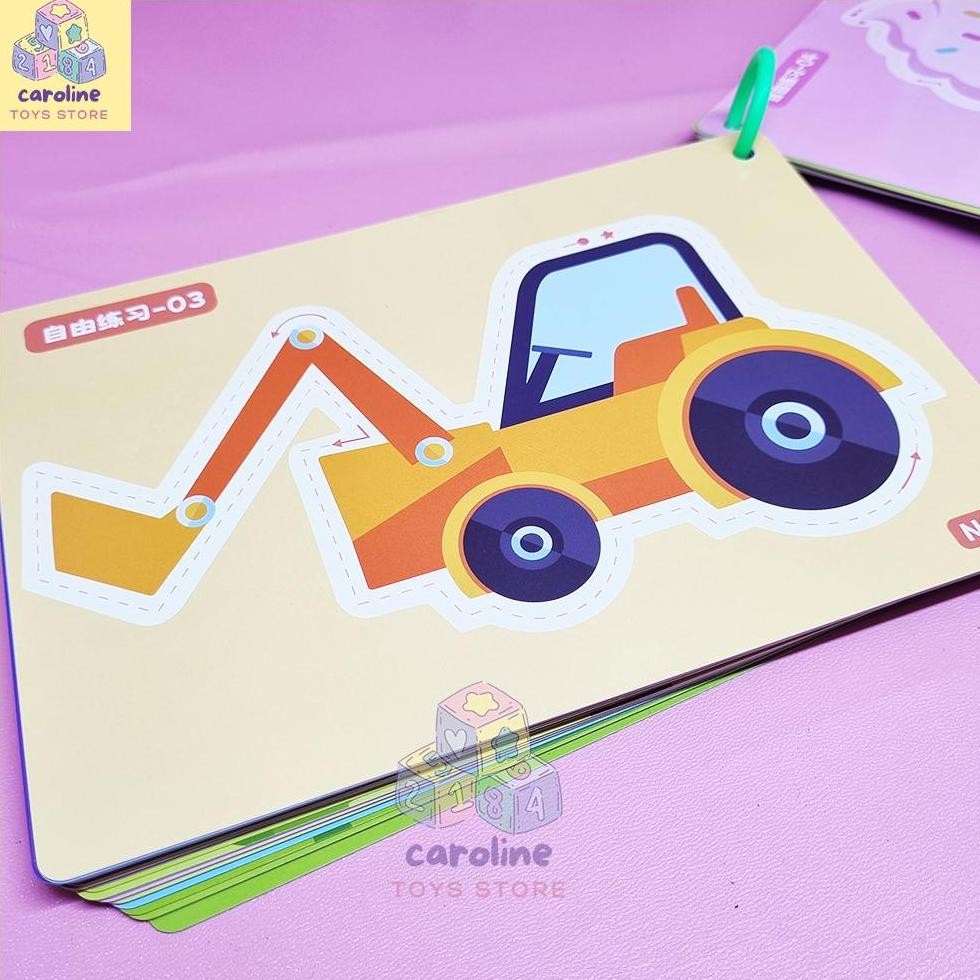 

VIRAL Buku Aktivitas Worksheet Anak 2 3 4 Tahun Buku Edukasi Anak Bisa Dihapus Wipe And Clean Activity gq-68