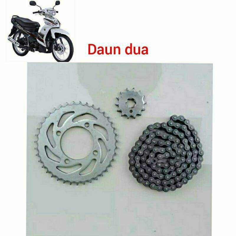 gear set Yamaha Vega ZR original Sunter satu set