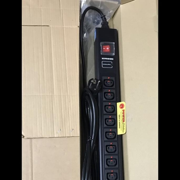Indorack Power Distribution Unit 8 Outlet Socket IEC 320 C14- C13 EU