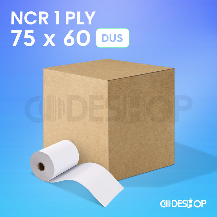 

Terlaris 1 DUS KERTAS STRUK KASIR HVS NCR 60 X 75 mm - 1PLY - HVS NCR 1 PLY SALE