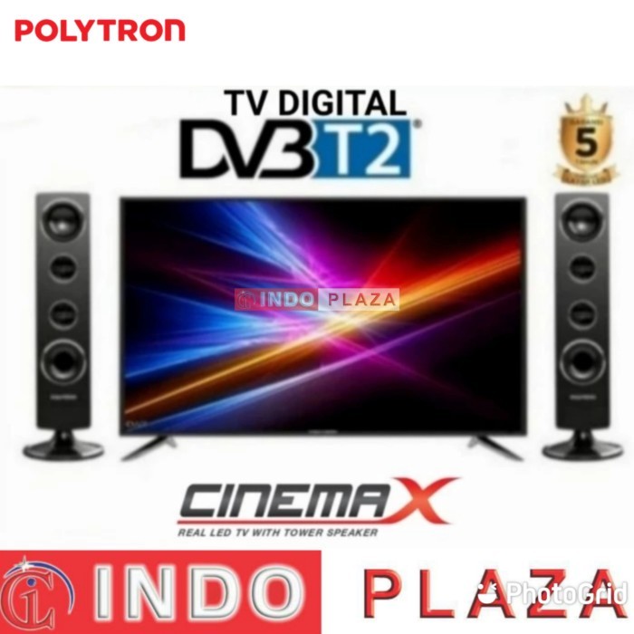 Toko Bakia -- TV POLYTRON 43 CINEMAX DIGITAL PLD-43TV1556 (Khusus Medan)
