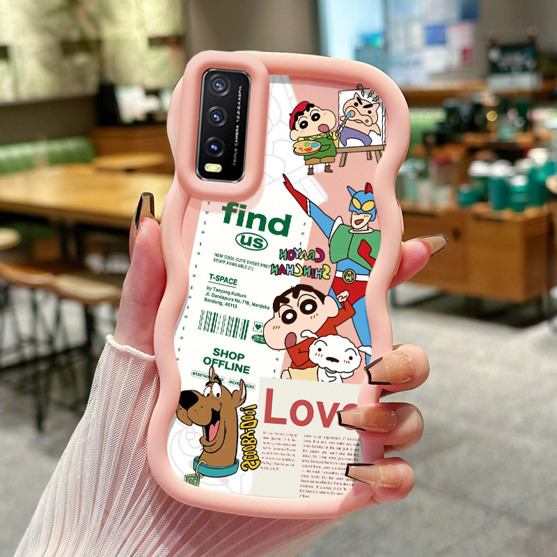 Casing Hp Untuk VIVO Y20 Y20i Y20s Y12s Y12a Y20T Y11s Y30G Case HP casing pelindung Softcase ponsel