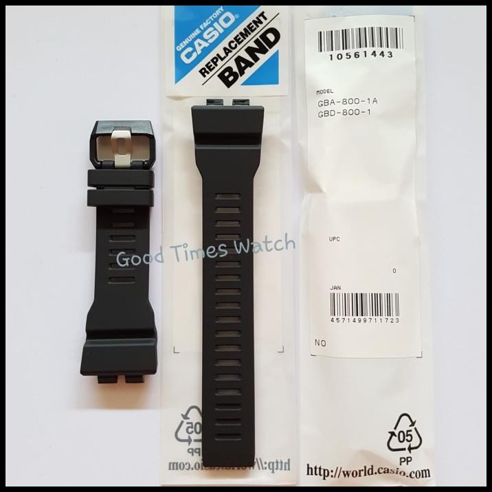 Strap G-Shock Gba-800 / Gbd-800 / Gba 800 Gbd 800 Casio Original
