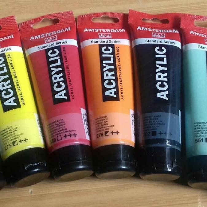 

Cat Lukis Acrylic-Amsterdam Standard Acrylic Paint 120Ml Asli Belanda