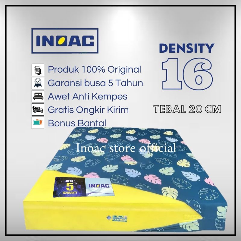 KASUR BUSA INOAC TEBAL 20 CM SUPER PREMIUM 100% ORIGINAL kasur busa inoac no 1,no 2,no 3,no 4,single