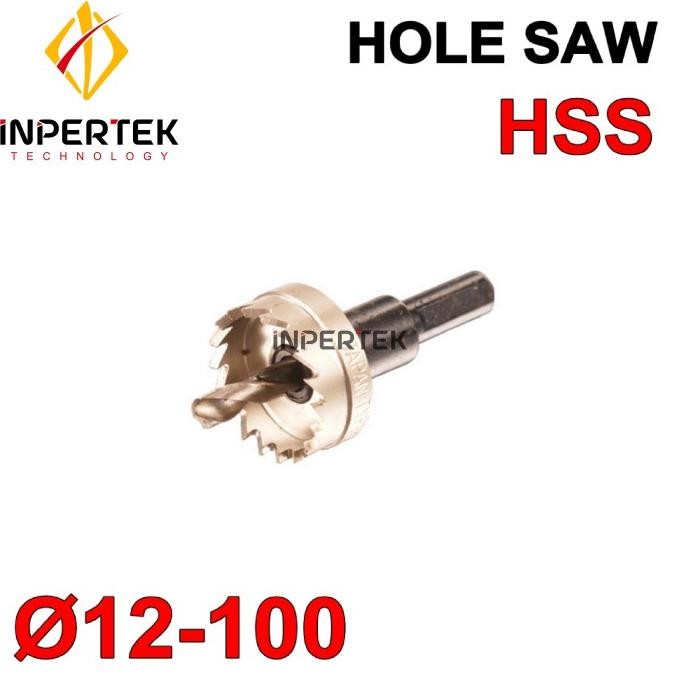 HOLE SAW 100 KUGEL 100 MM HOLESAW HSS MATA BOR LUBANG BESI 100MM