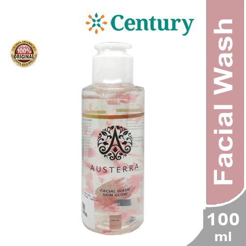 AUSTERRA FACIAL WASH SKIN GLOW 100 ML / SABUN CUCI MUKA