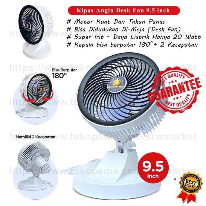 kipas angin dinding - kipas angin meja - kipas angin jepit - kipas angin multifungsi H24S