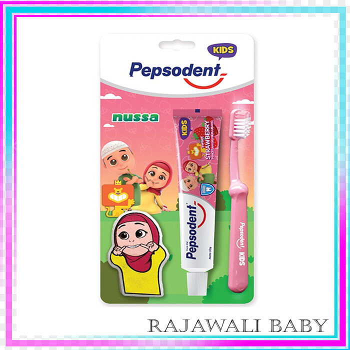 Pepsodent Kids 2in1 50 gr - Pasta GIgi Extra Sikat Gigi - Sikat Gigi Anak 2-6 Tahun