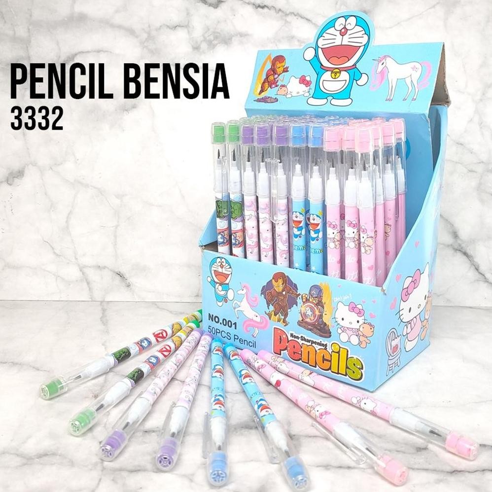 

Pensil / Pensil Bensia / Pensil sambung susun / Pensil Karakter / Pensil Fancy