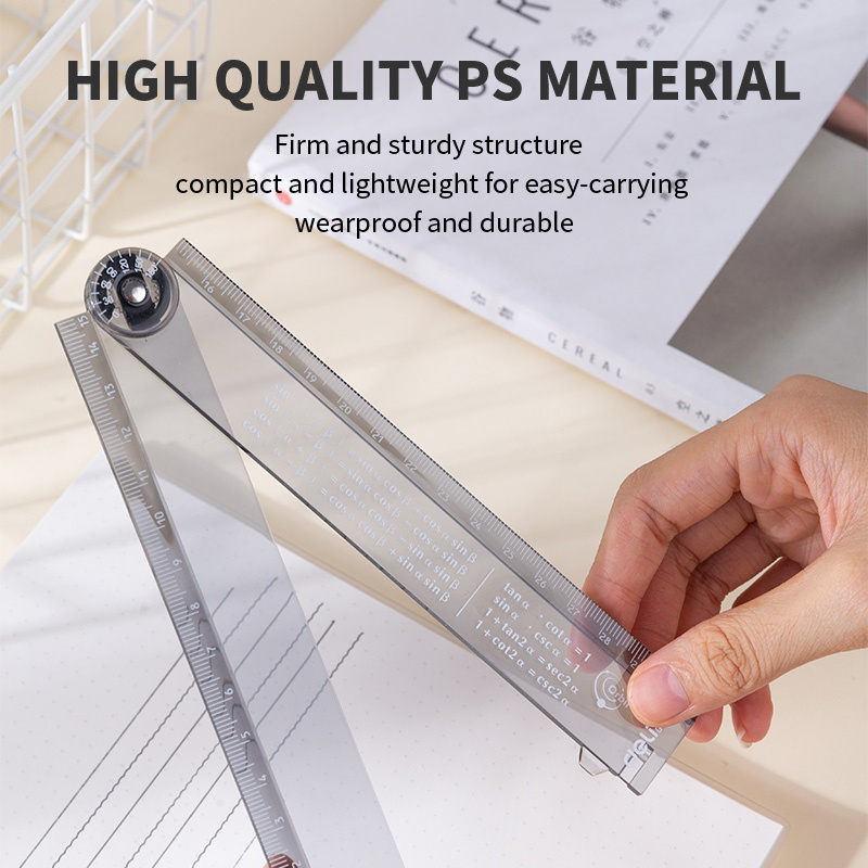 

Deli Foldable Ruler / Penggaris Transparan 30cm Dapat Dilipat Tidak Mudah Patah EG01102