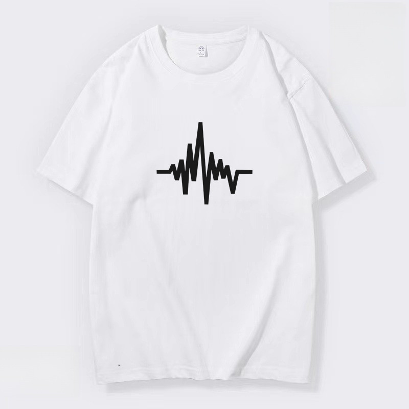 Kaos Pria Kaos Pria Kepribadian Street Style Custom Y2K