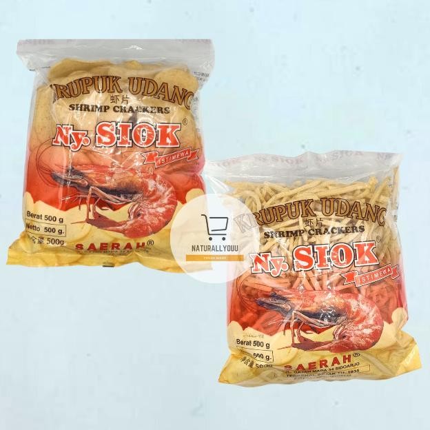 

Kerupuk Udang Ny. Siok Oval / Stik HPID
