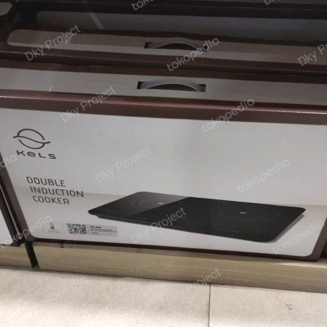Kompor Double Induksi Listrik Portable 2 Tungku 6 Fungsi Kels Terron