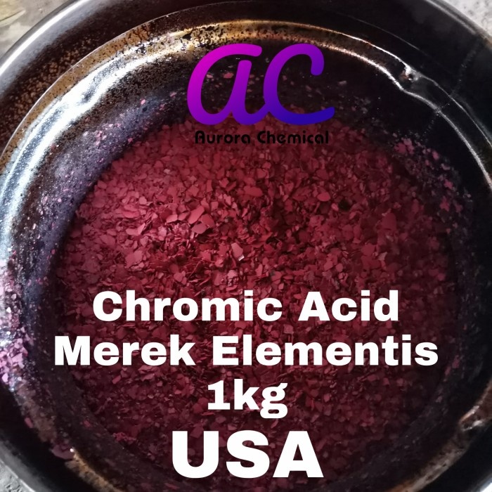 Cuci Gudang Chromic Acid Elementis 1Kg Usa / Kromic Acid / Asam Kromat