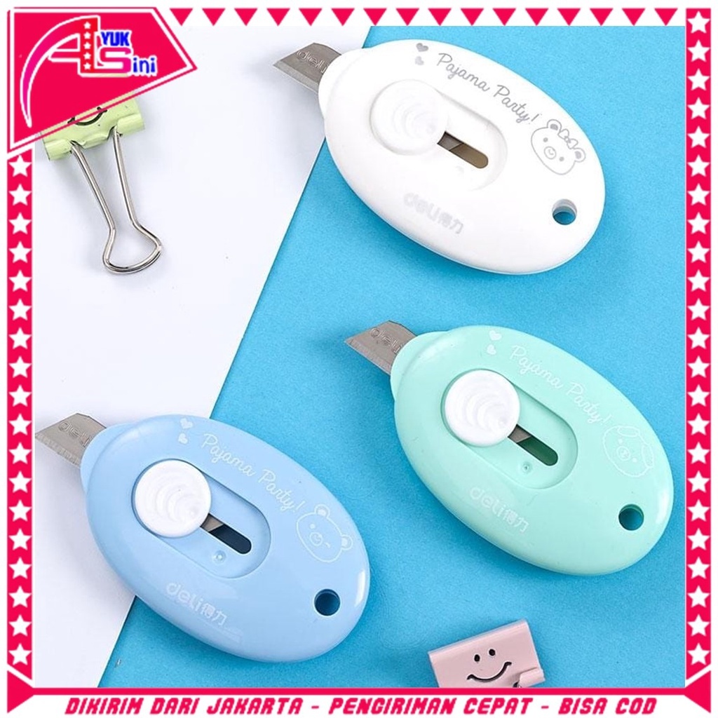 

AS Cutter Mini Portable Bentuk Oval Mini Cutter Polos Travel Kit Pemotong Kertas Paper Cutter Lucu