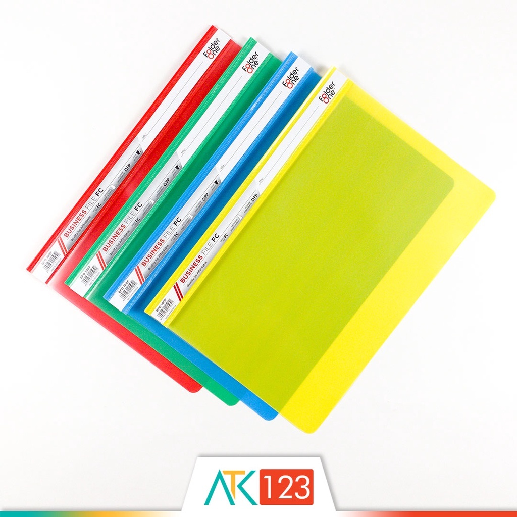 

Business File / Map Bisnis / Snelhecter Plastik Folio / F4 Folder One