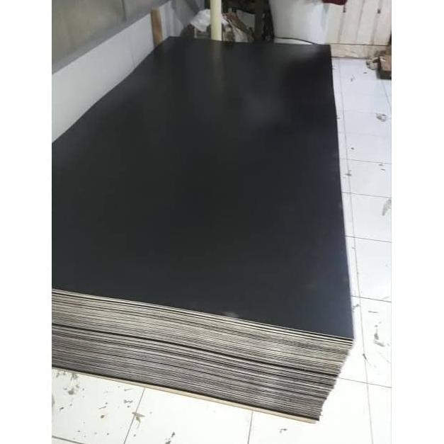 Triplek Melamin Hitam 3mm / Multiplek Melaminto Hitam 3mm / Kilap GAM