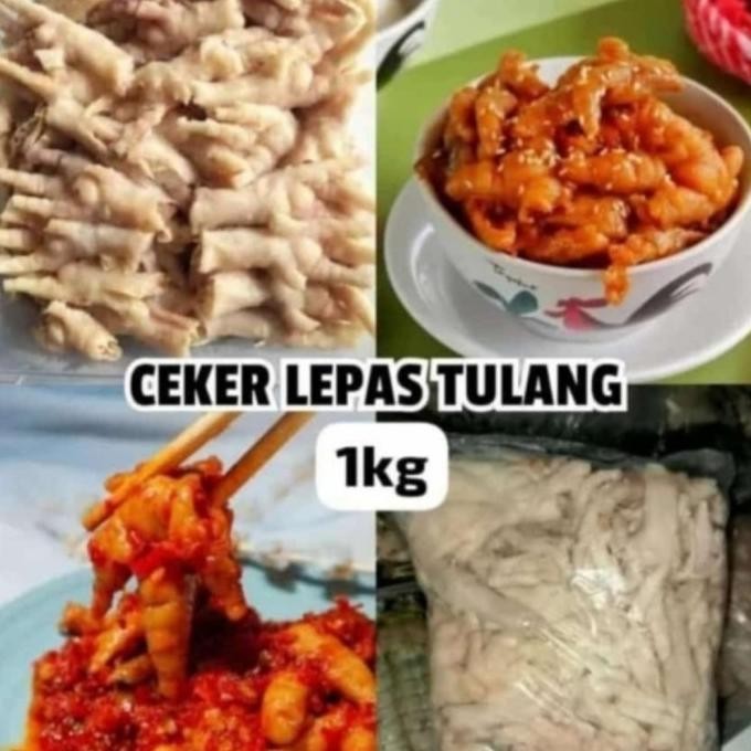 

Ceker Tanpa Tulang 1kg GM