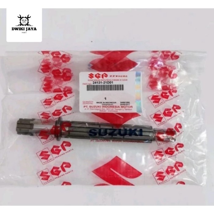 AS GEAR GIR DEPAN SUZUKI SATRIA 2TAK HIU LUMBA 6 SPEED ORIGINAL SGP