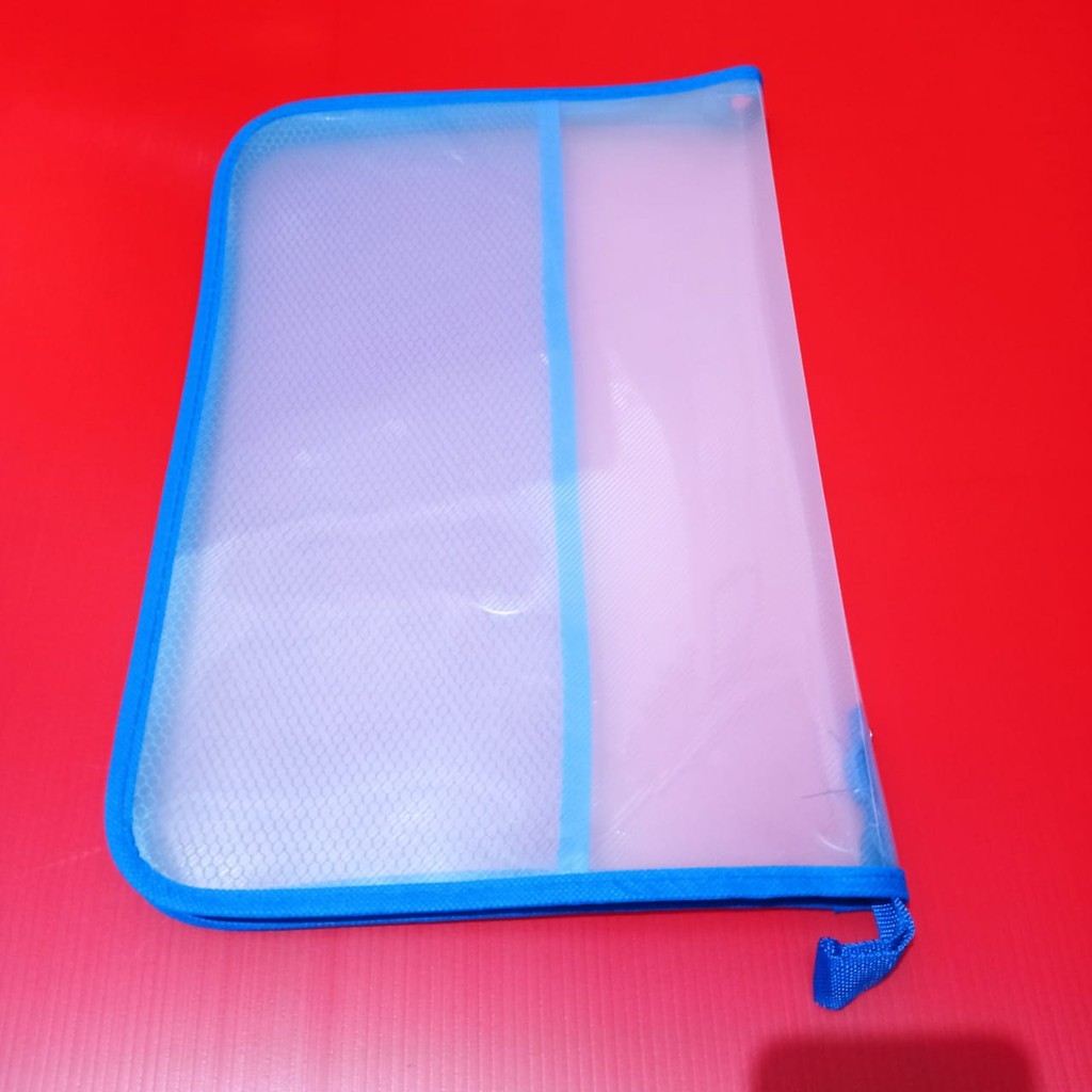 

MAP ZIPPER MAP PLASTIK RESLETING JENIA FOLIO
