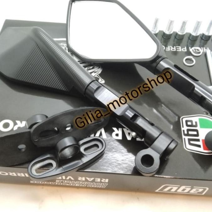 Spion Tomok v5 Kaca Besar AGV Original Import Universal PCX Nmax Aero