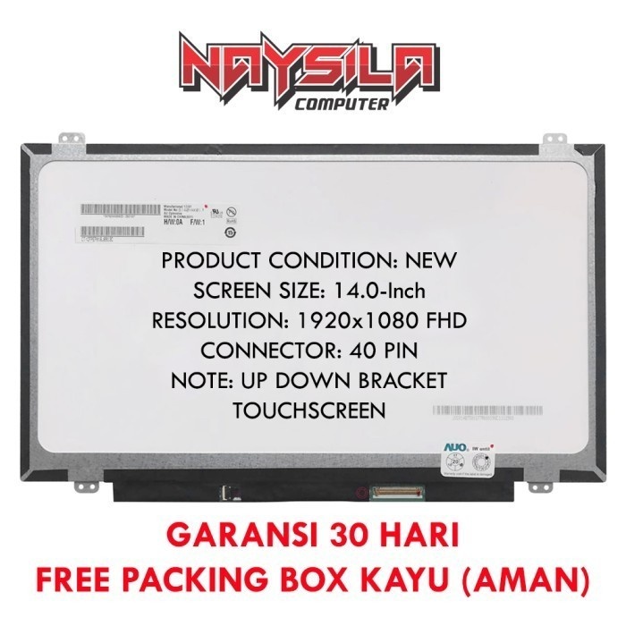 LCD TOUCHSCREEN THINKPAD T460S T460 T460P T470S T470 (FHD) 1920X1080