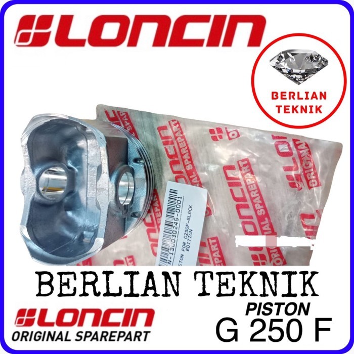 PISTON ASSY MESIN PENGGERAK LONCIN G250F / 8.5 HP