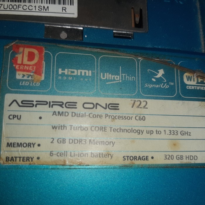 MOBO MAINBOARD ACER ASPIRE ONE 722