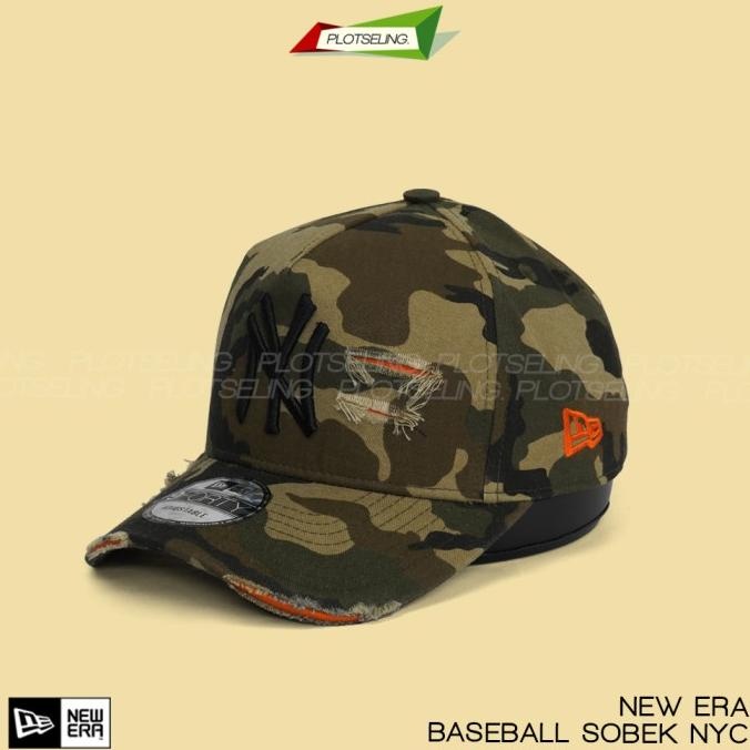 TOPI BASEBALL Topi Baseball Cap NEW ERA 9FORTY NY New York Sobek Damage MLB Original