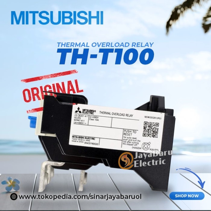 THERMAL OVERLOAD RELAY MITSUBISHI TOR TH-T100 THT100