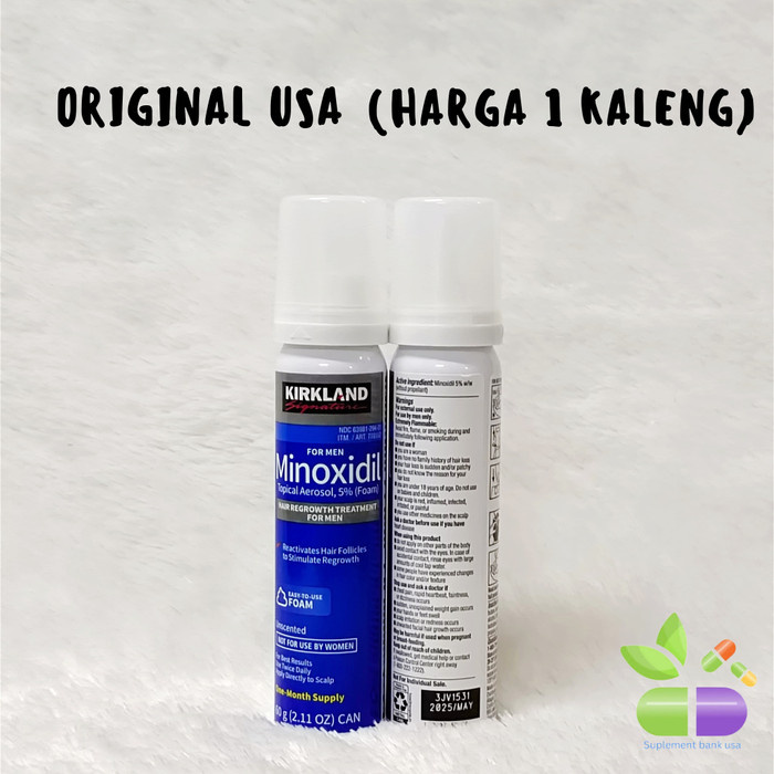 Termurah Kirkland Minoxidil Foam 5% 60G
