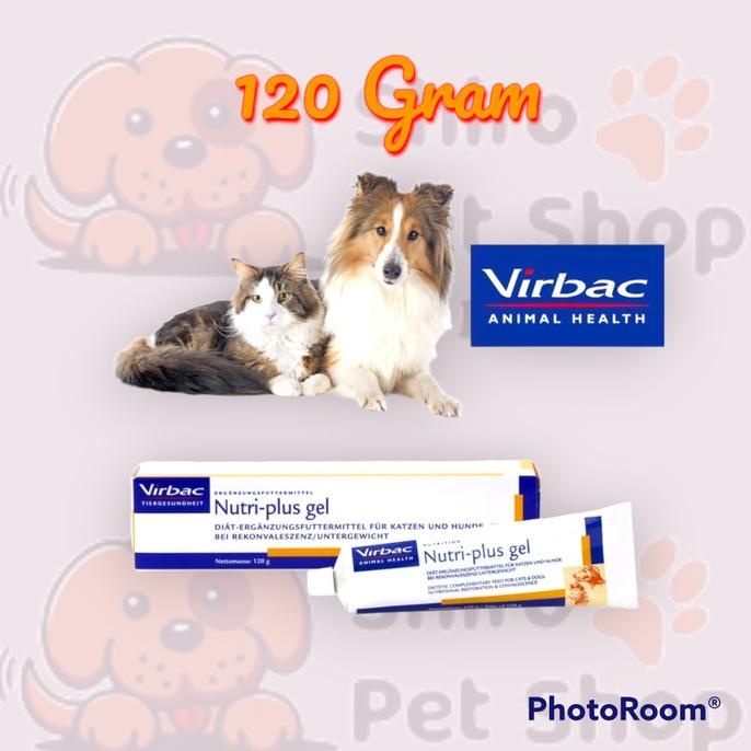 

Nutri plus gel nutriplus gel vitamin kucing anjing virbac 120,5 gr Ori