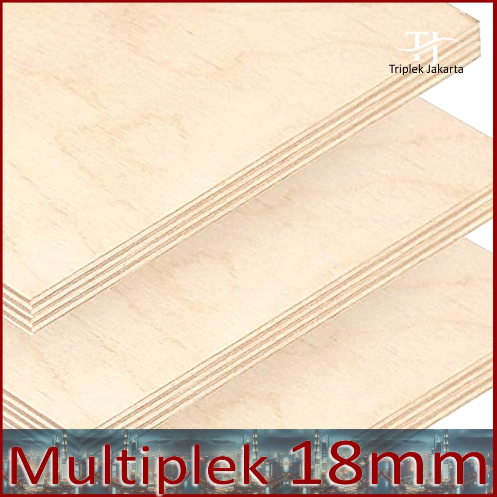 Multiplek 18 mm 240x30 cm | Triplek 18mm 30x240 cm | Palem Grade A