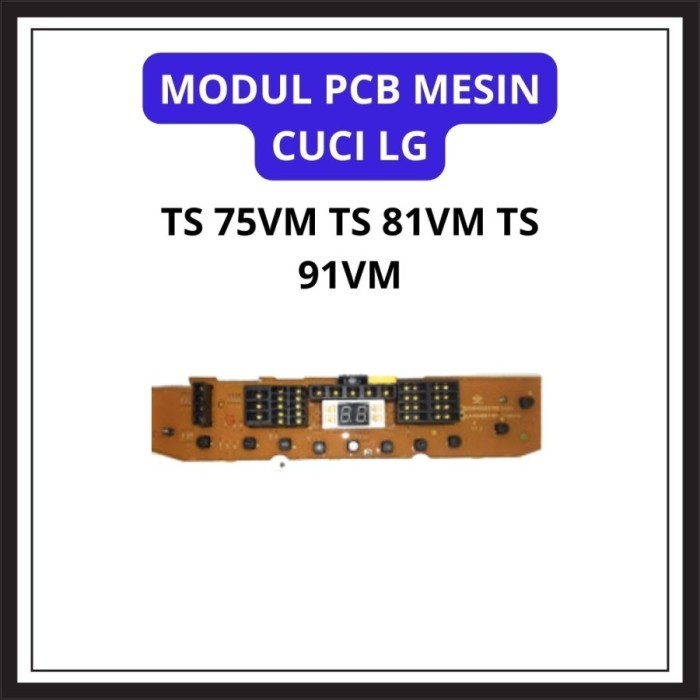 MODUL PCB MESIN CUCI LG TS 75VM TS 81VM TS 91VM