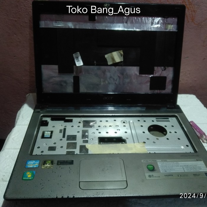 CASING LAPTOP ACER 4750G FULL SET